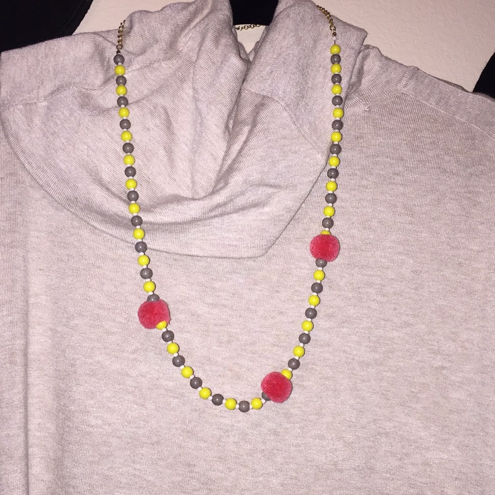 Pom Pom necklace